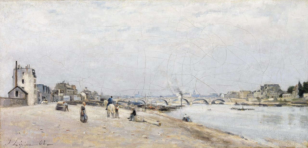 Spiaggia a Bercy - Galleria nazionale d'Irlanda, Dublino